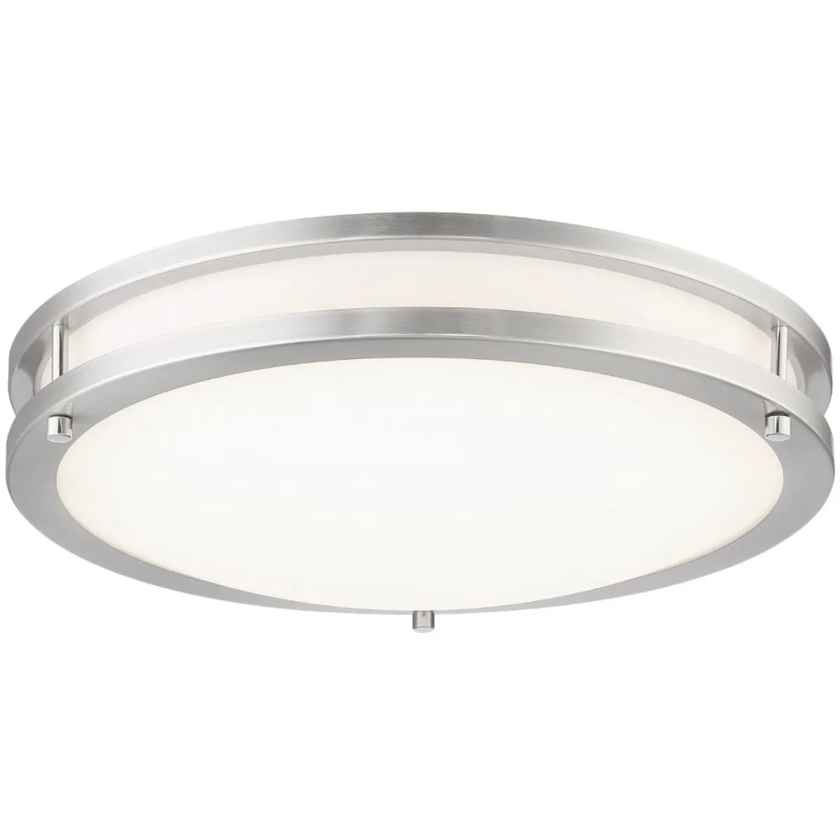 14 in. LED Flush Mount Light Brushed Nickel finish