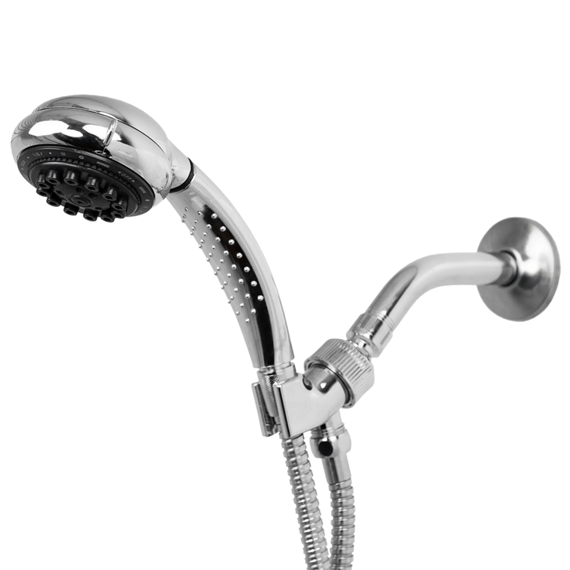 8 Function Shower Head Massager, Chrome