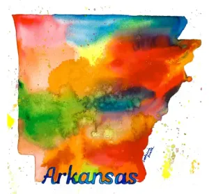 Arkansas Tea Towel