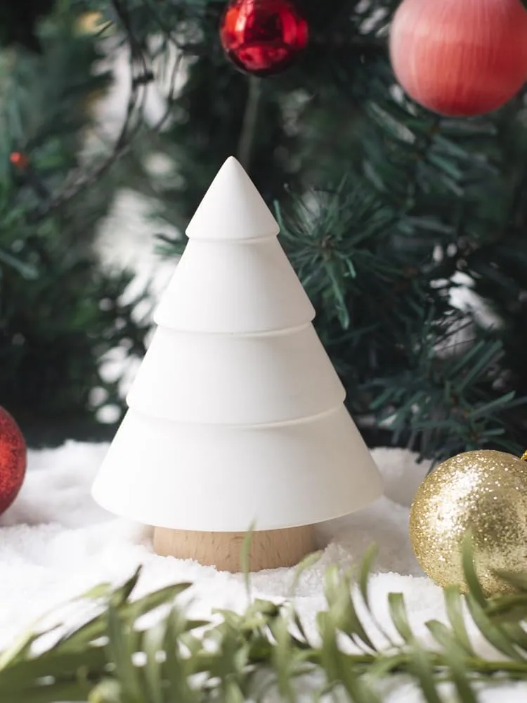 Aroma Diffusers Christmas Tree, Non-Electric Aromatherapy Fragrance, Ceramic Diffusers in Car or Desk Office Decor