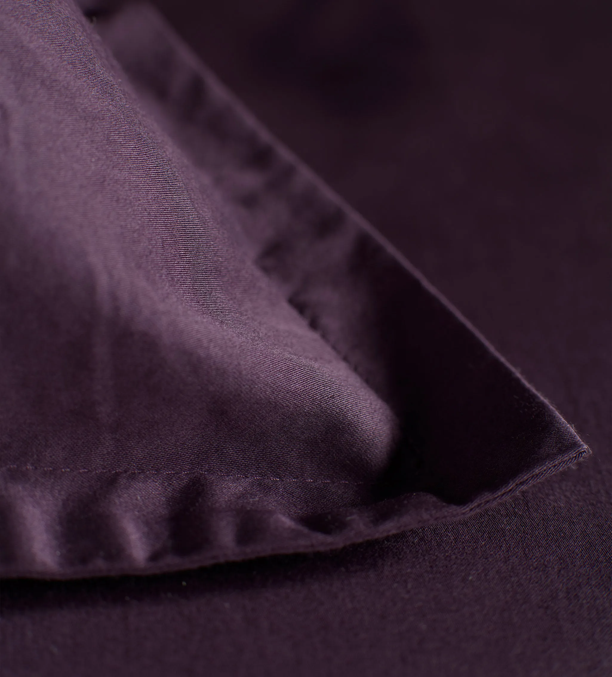 Aubergine Super Soft 100% Cotton Oxford Pillowcase