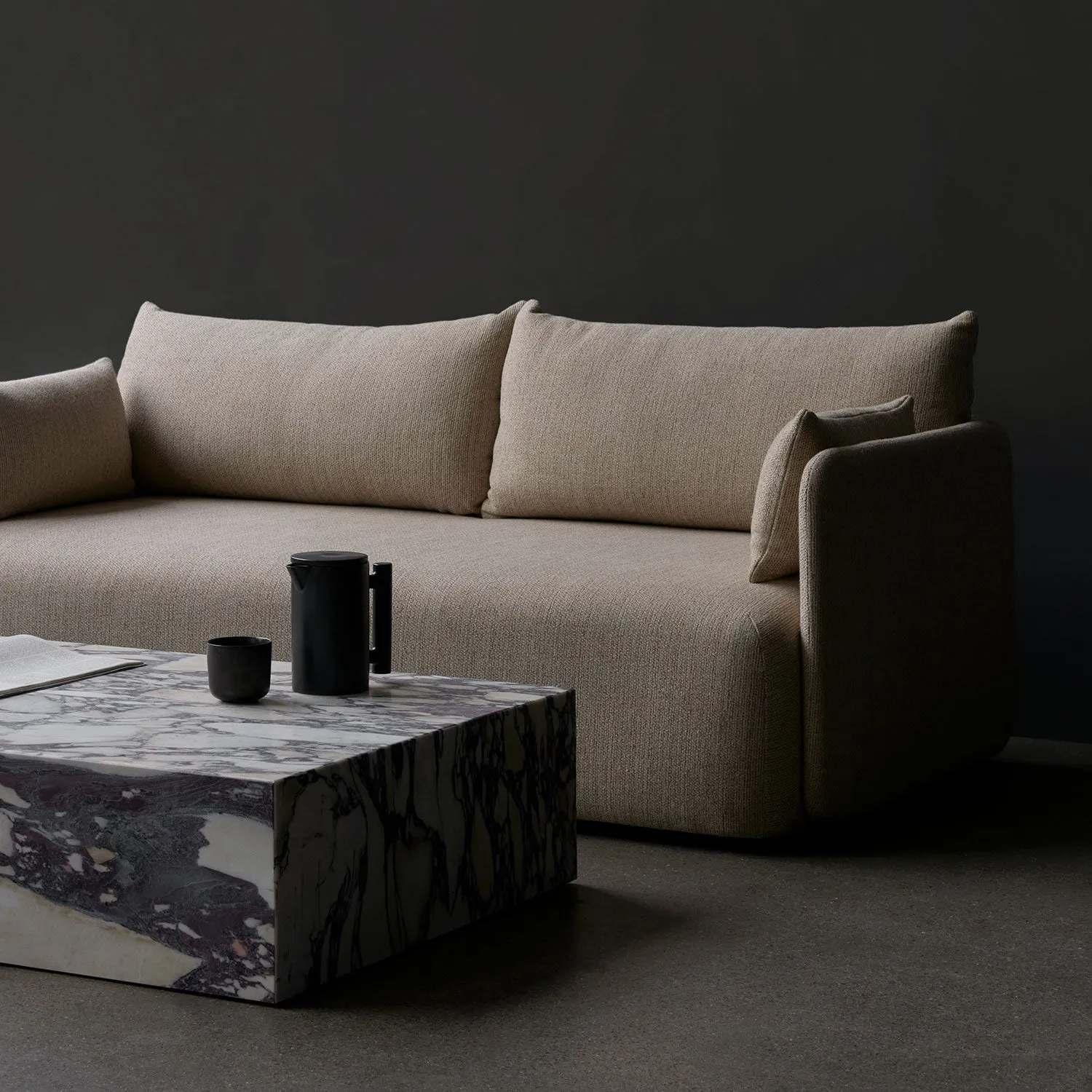 audo copenhagen (menu) | offset sofa 3 seater | colline 127