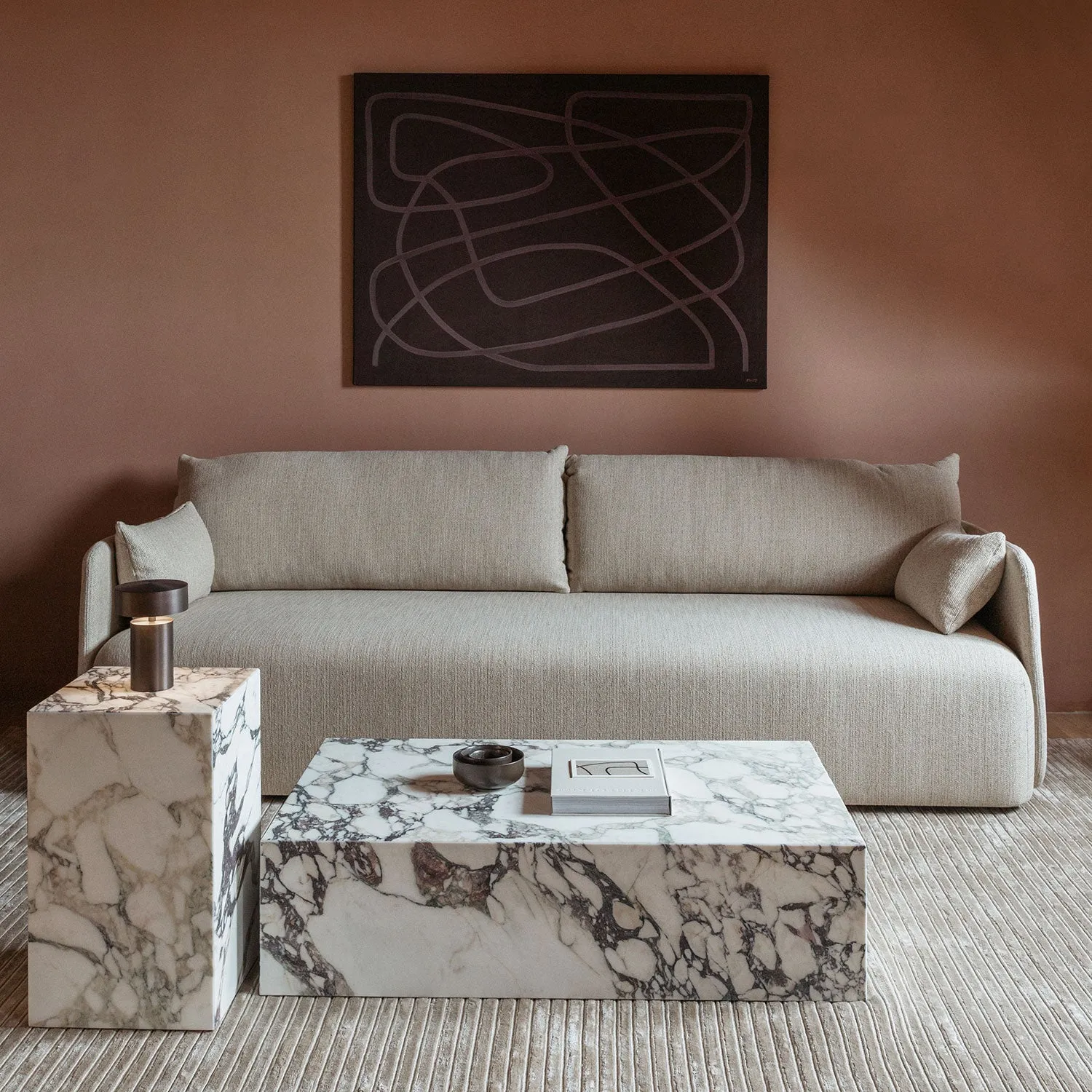 audo copenhagen (menu) | offset sofa 3 seater | colline 127