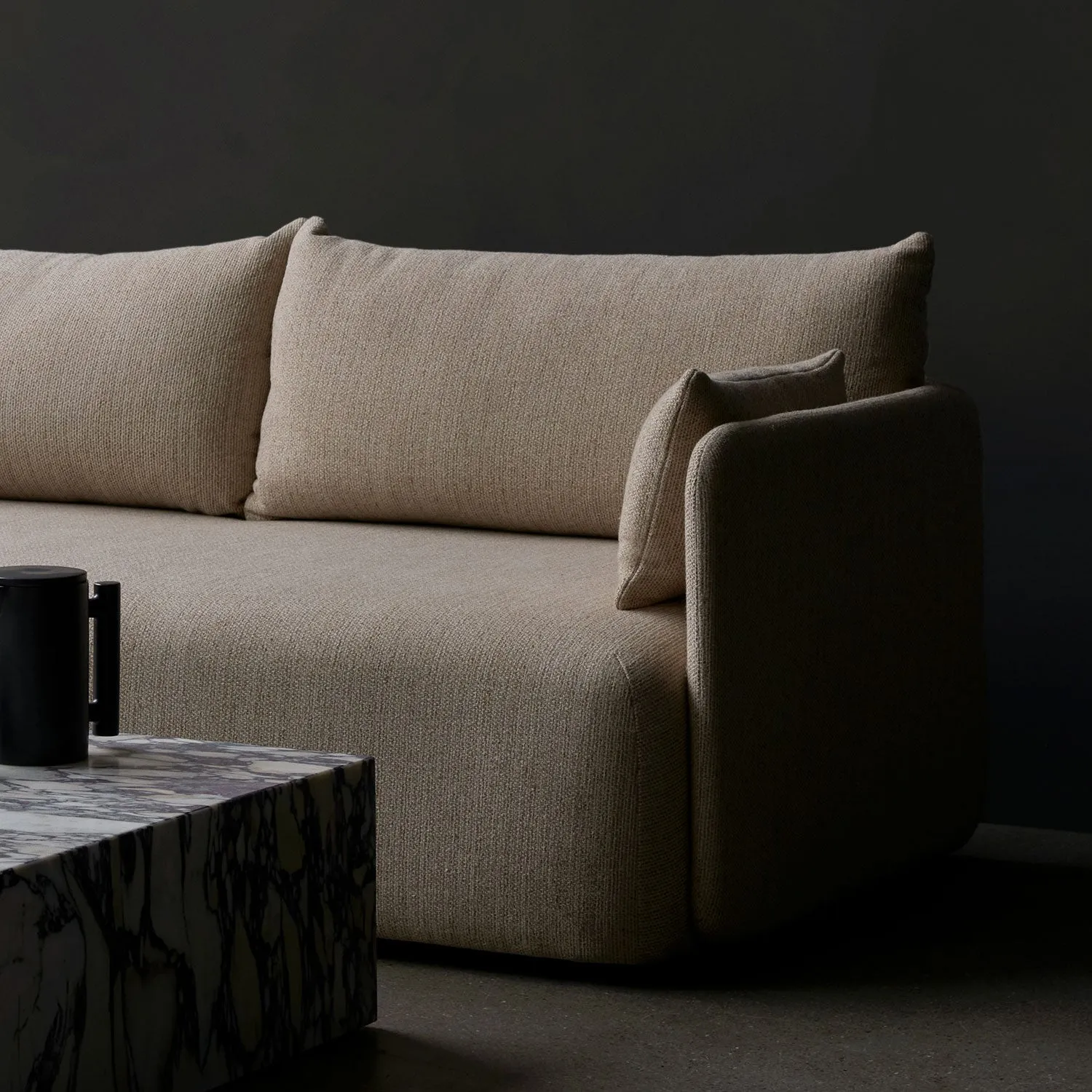 audo copenhagen (menu) | offset sofa 3 seater | colline 127