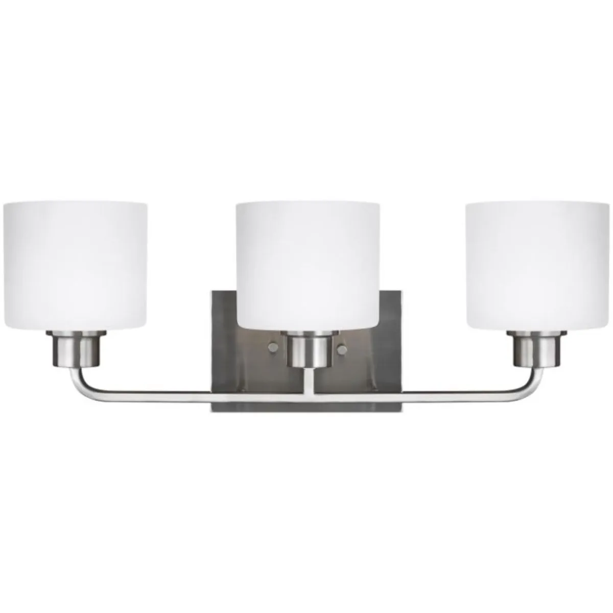 Canfield 23 in. 3 lights LED Vanity Light Nickel finish