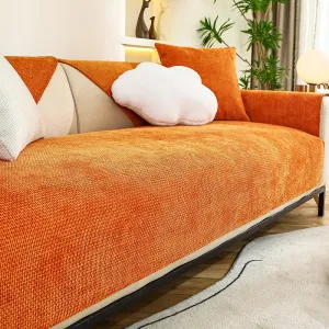 Chenille Modern Minimalism Non-Slip Washable  Sofa/Couch Cover