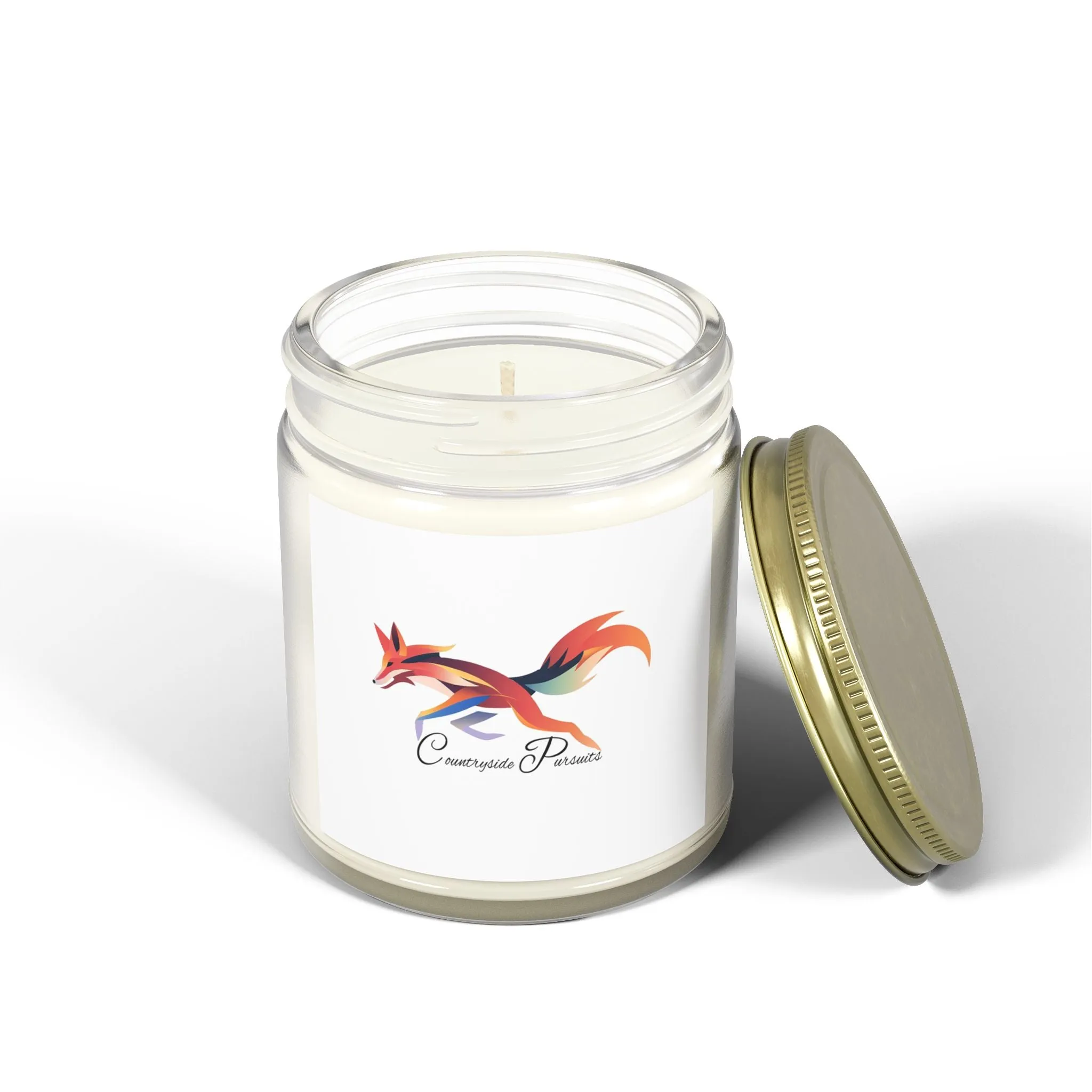 Coconut Apricot Scented Candle - Relaxing Home Fragrance (4oz & 9oz) USA