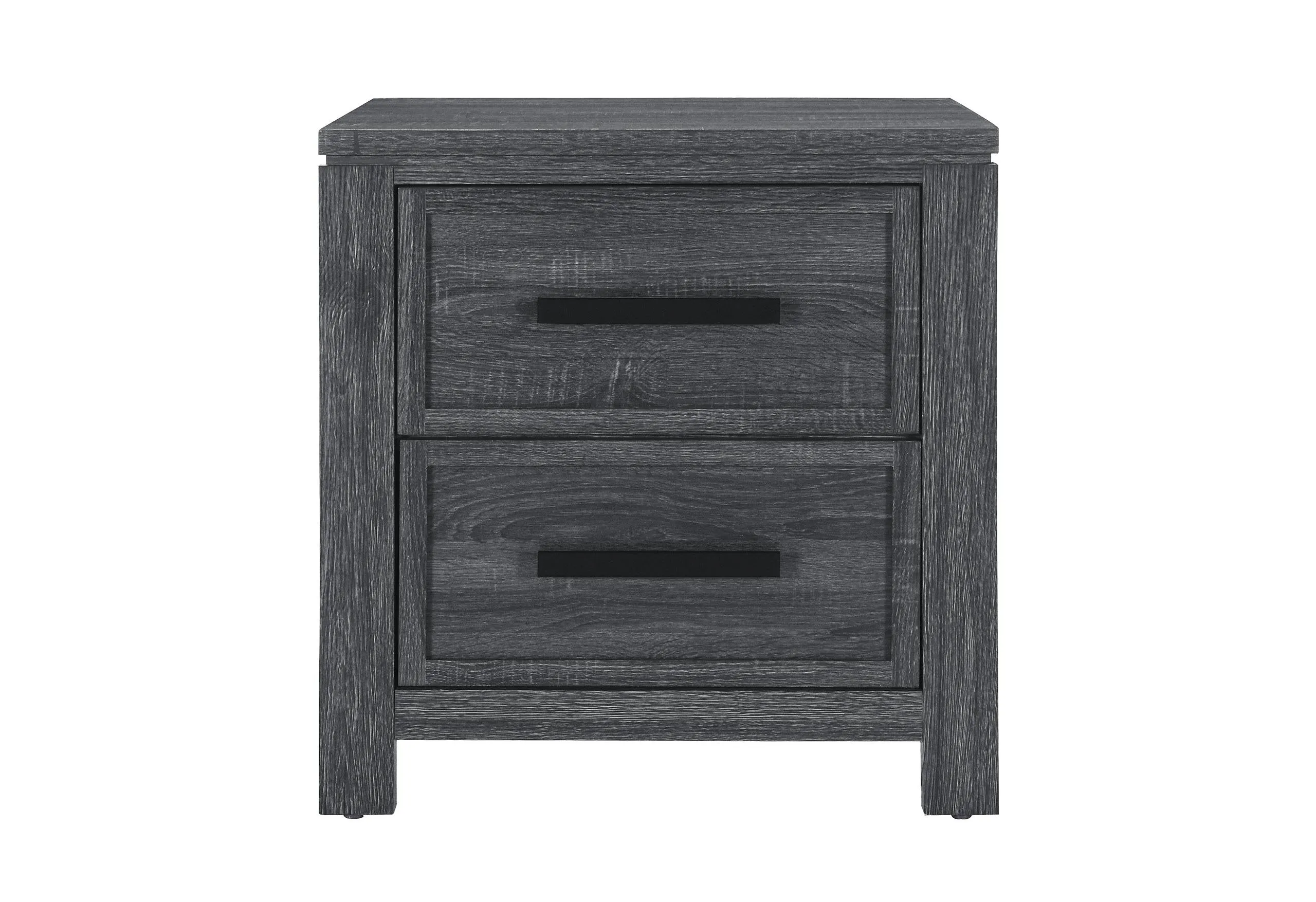 Cypress Dark Grey Nightstand - Functional Storage