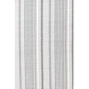 Dash & Albert Gradation Ticking Indoor/Outdoor Rug