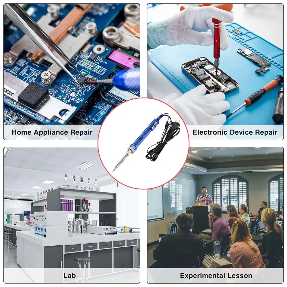 DIY Electric Adjustable Temperature Soldering Iron