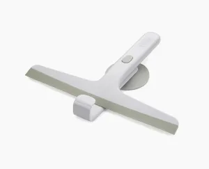 EasyStore™ Light Grey Shower Squeegee with Storage Hook