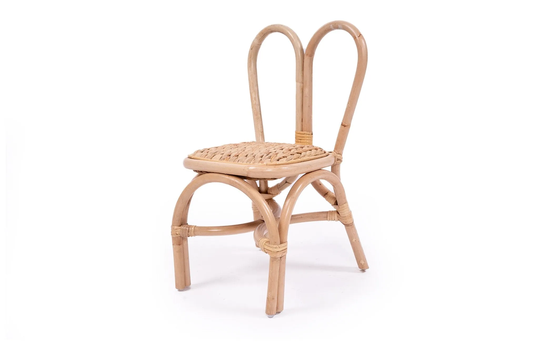 Evie Rattan Kids Chair - Natural