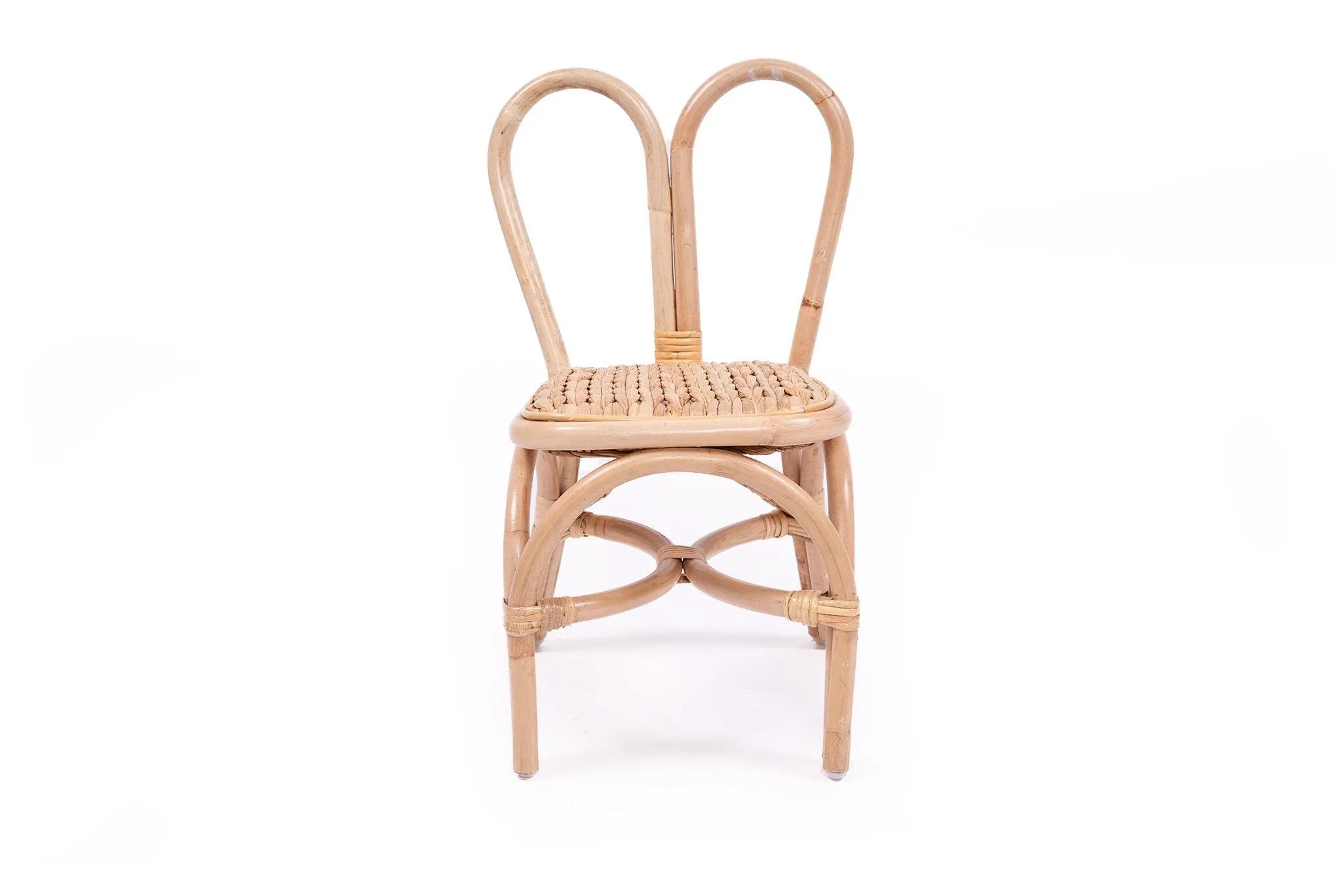 Evie Rattan Kids Chair - Natural