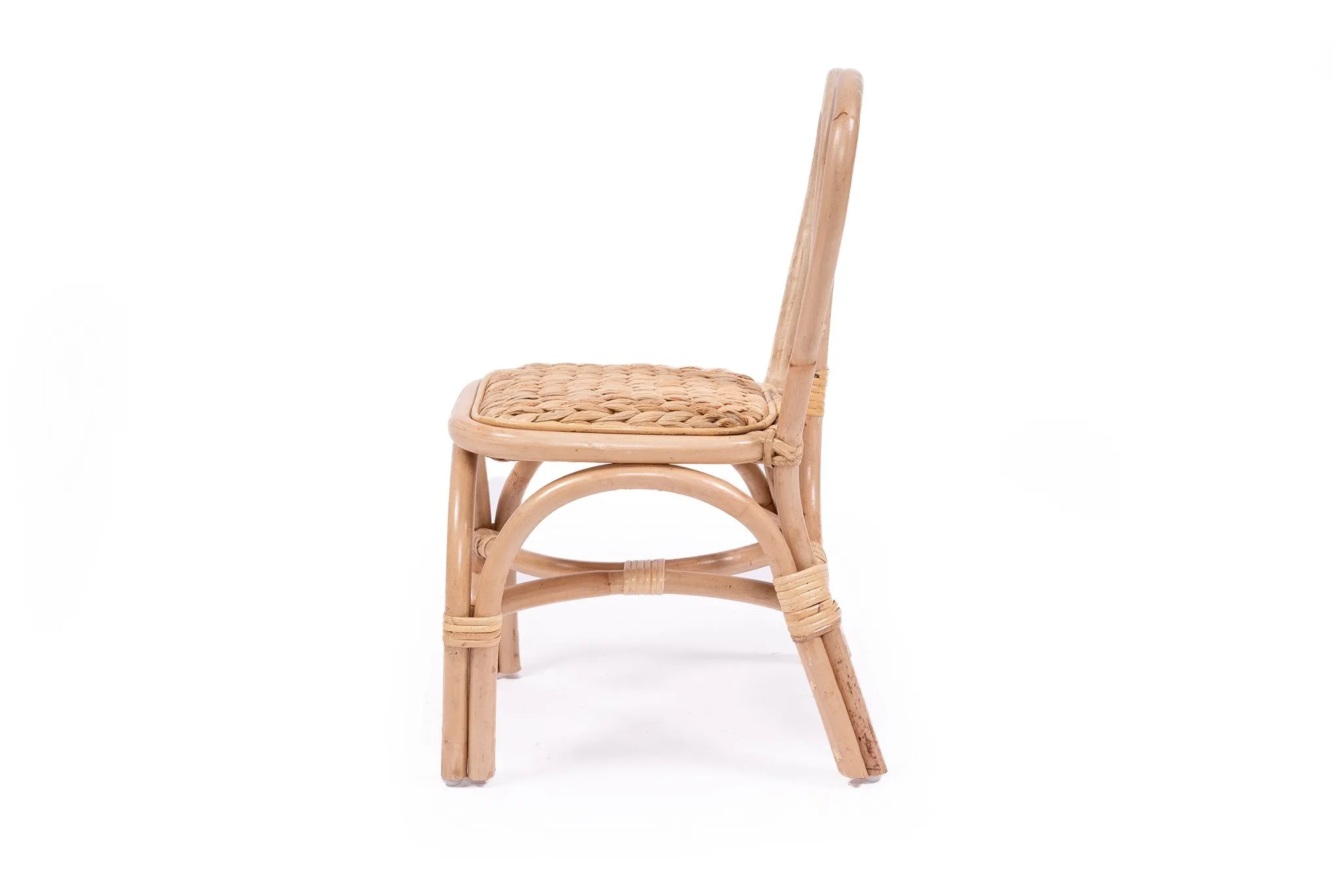 Evie Rattan Kids Chair - Natural