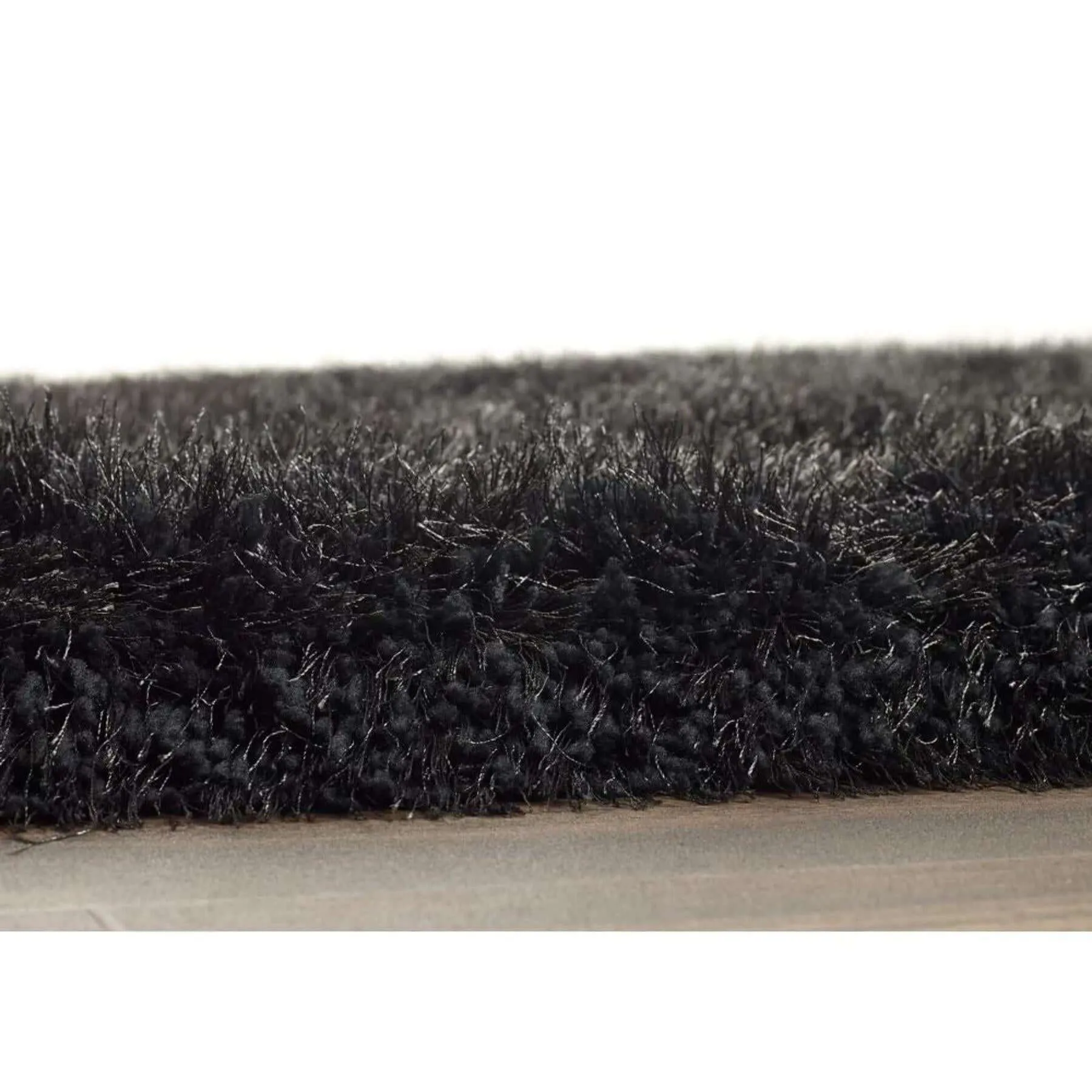 Extravagance Dark Grey Shaggy Rug