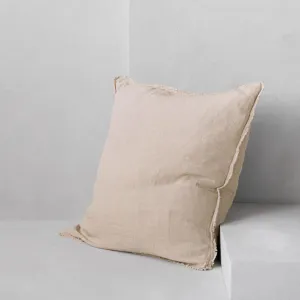 Flocca European Linen Pillowcase - Sable