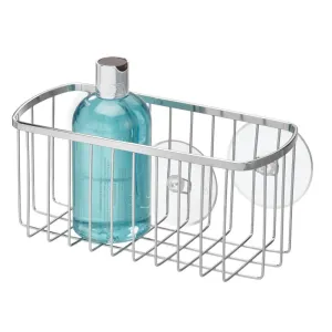 Gia Suction Rectangular Basket Chrome