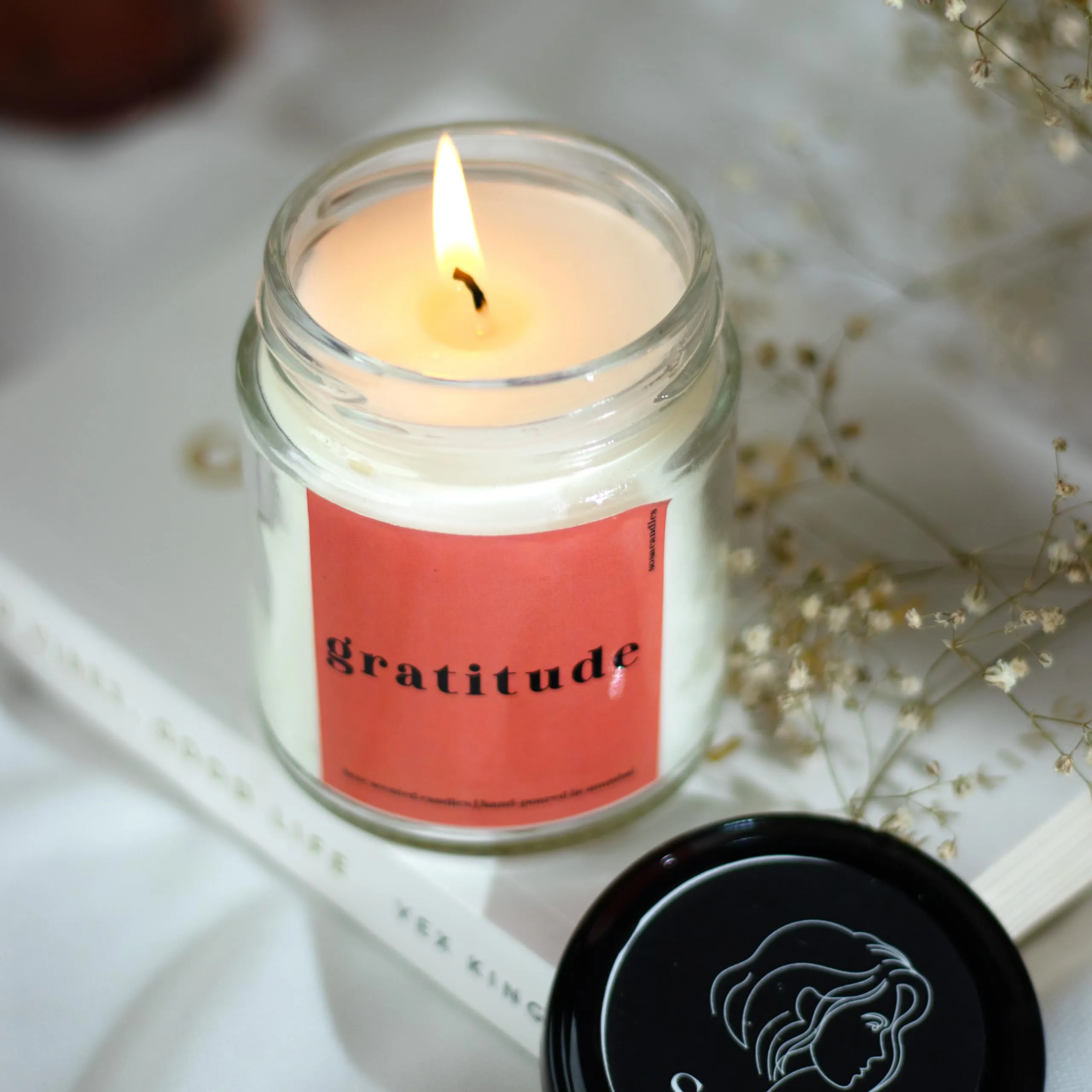 Gratitude Scented Candles Gift Set | Gratitude Gifts For Mentor | Gratitude Gifts For Women | Gratitude Candle Gift Box | Gratitude Gift For Boss | Gratitude Gift To Doctor x1, 40hrs