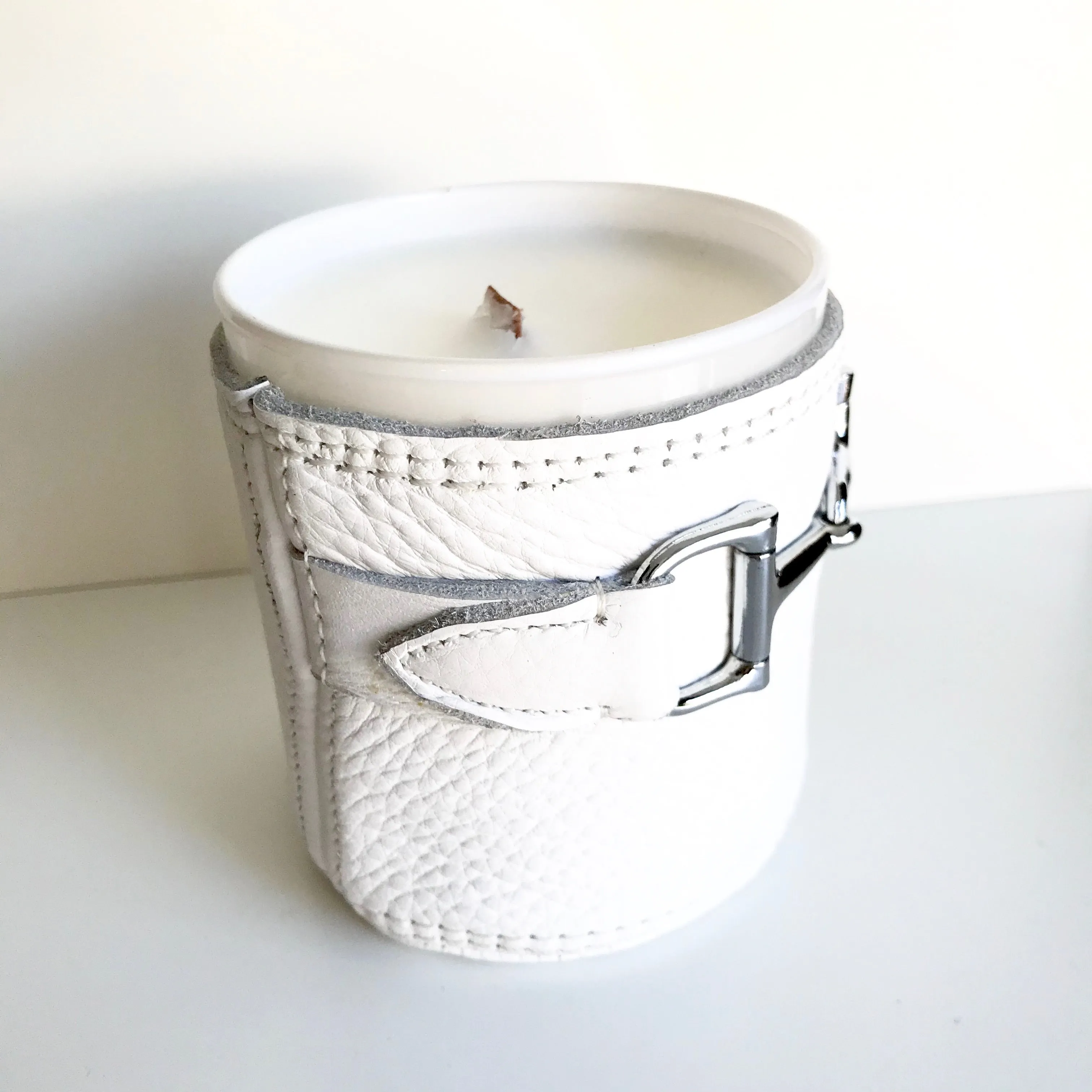 GROOM | Leather Sleeve Soy Candle  - Limited Edition