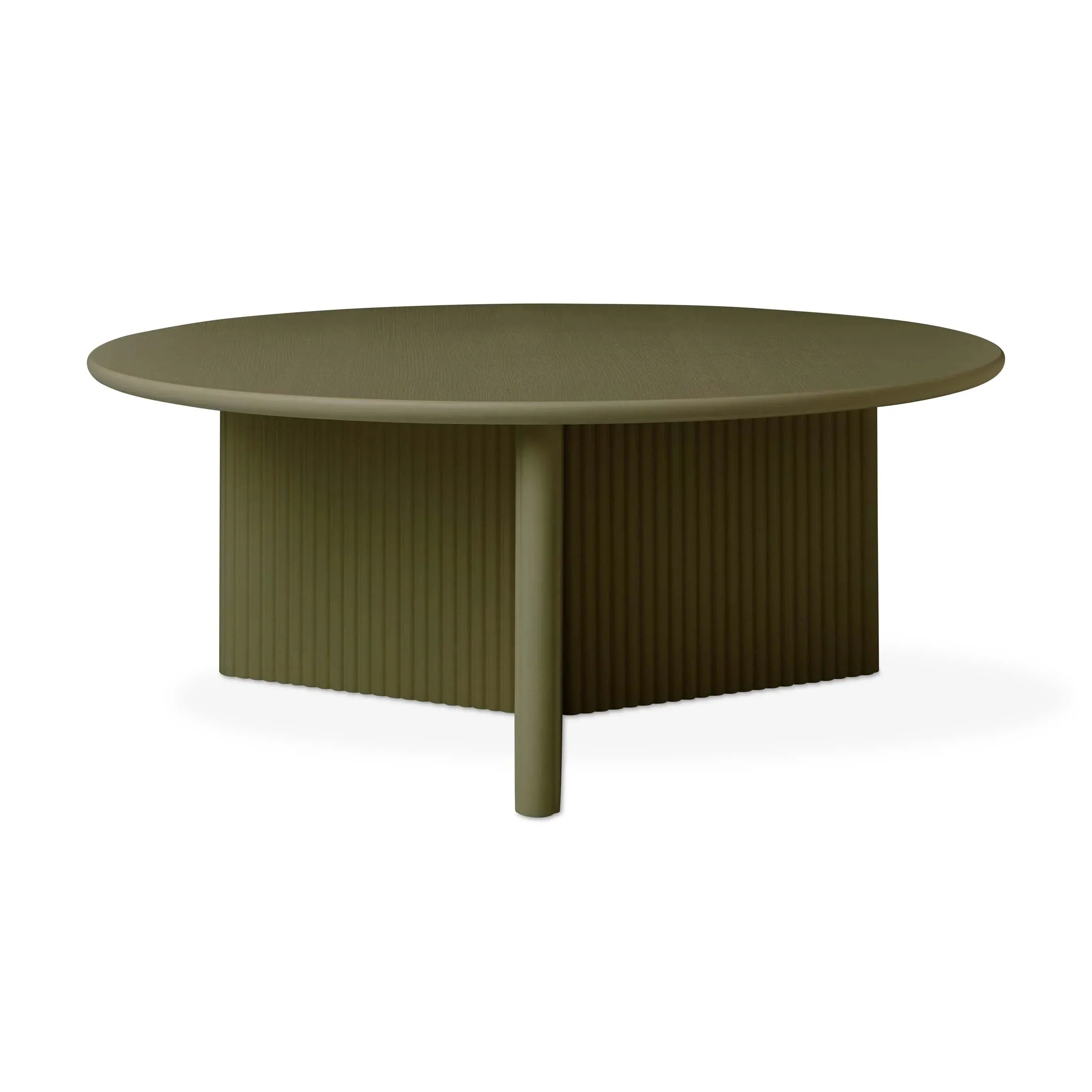 Gus* Modern Odeon Coffee Table - Olive