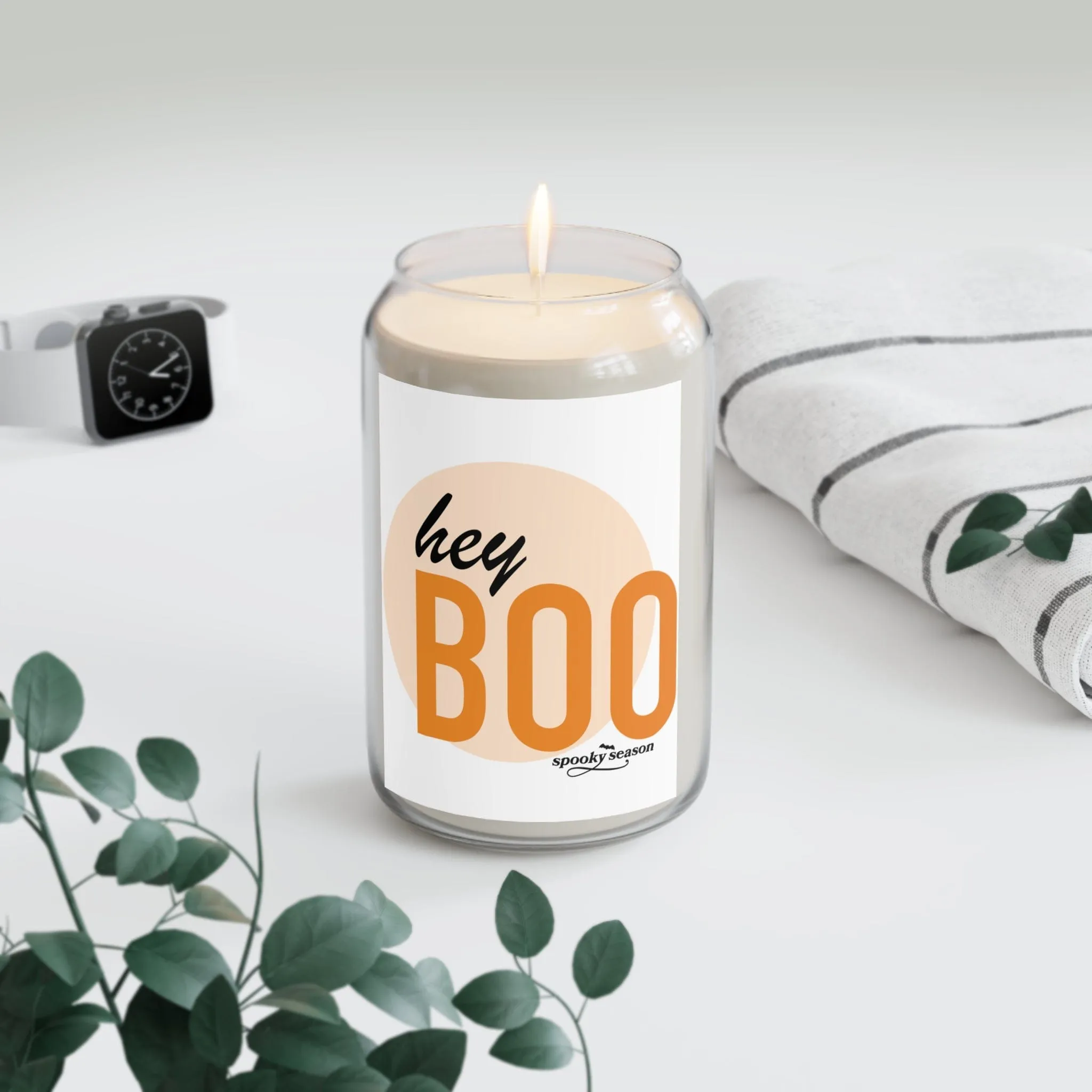 “Hey Boo” Spice Scented Candles - Relax and Enjoy