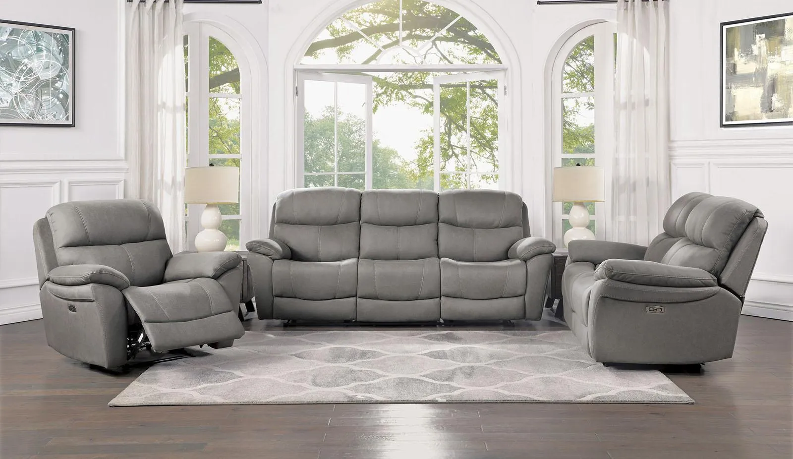 Homelegance Furniture Longvale Glider Reclining Chair