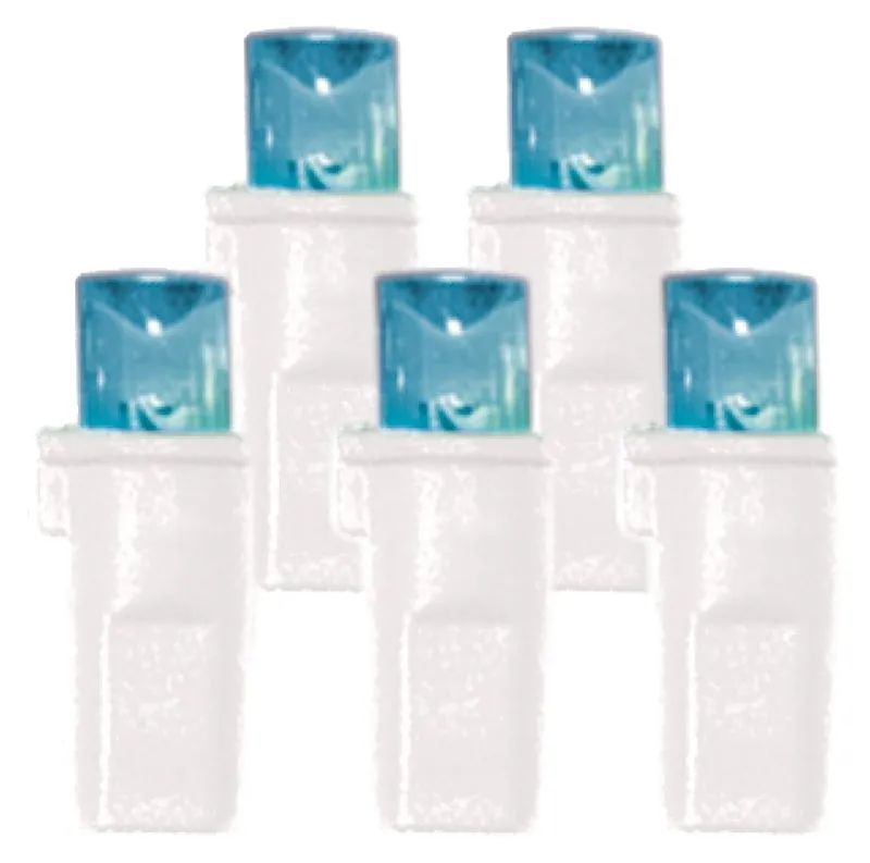 Hometown Holidays 2368-24/U15E148C Icicle Light Set, 9.6 W, 100-Lamp, LED Lamp, Blue Light, 9-1/2 ft L :EA: QUANTITY: 12