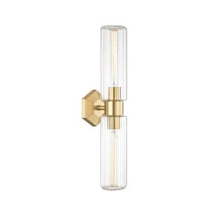 Hudson Valley Lighting Roebling Wall Light – Aged Brass