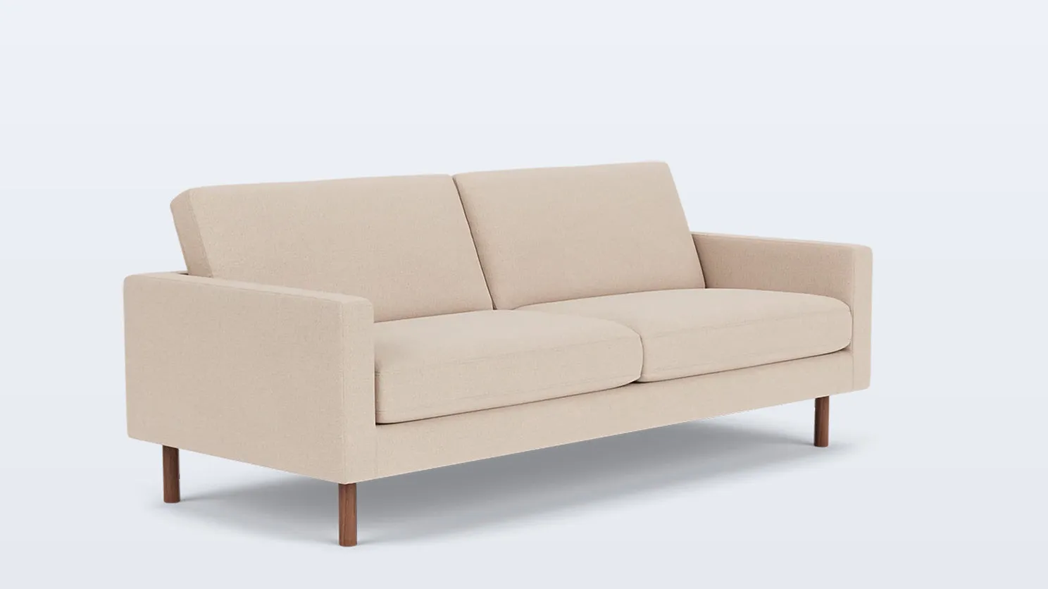 joan 83" sofa (plain) - fabric