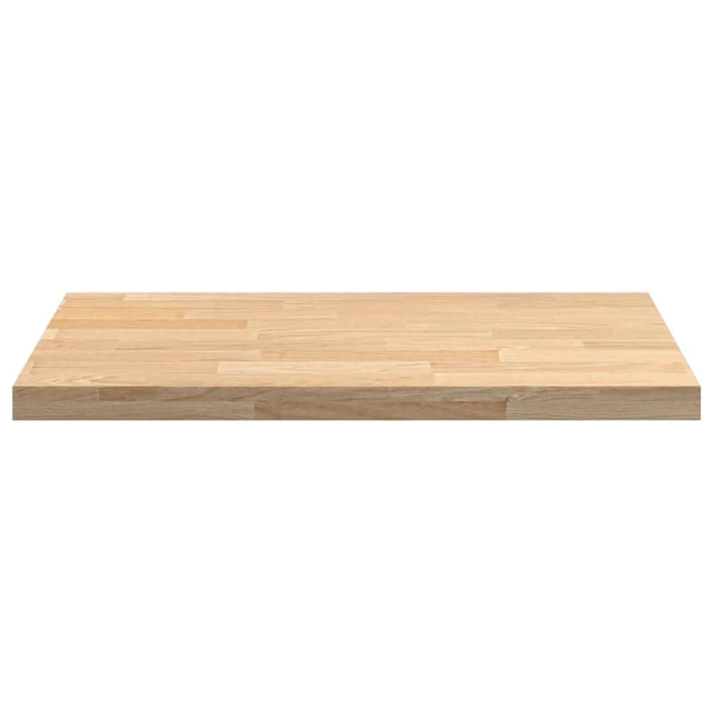 Kitchen Worktop 80x63.5x4 cm Solid Wood Oak Rectangular