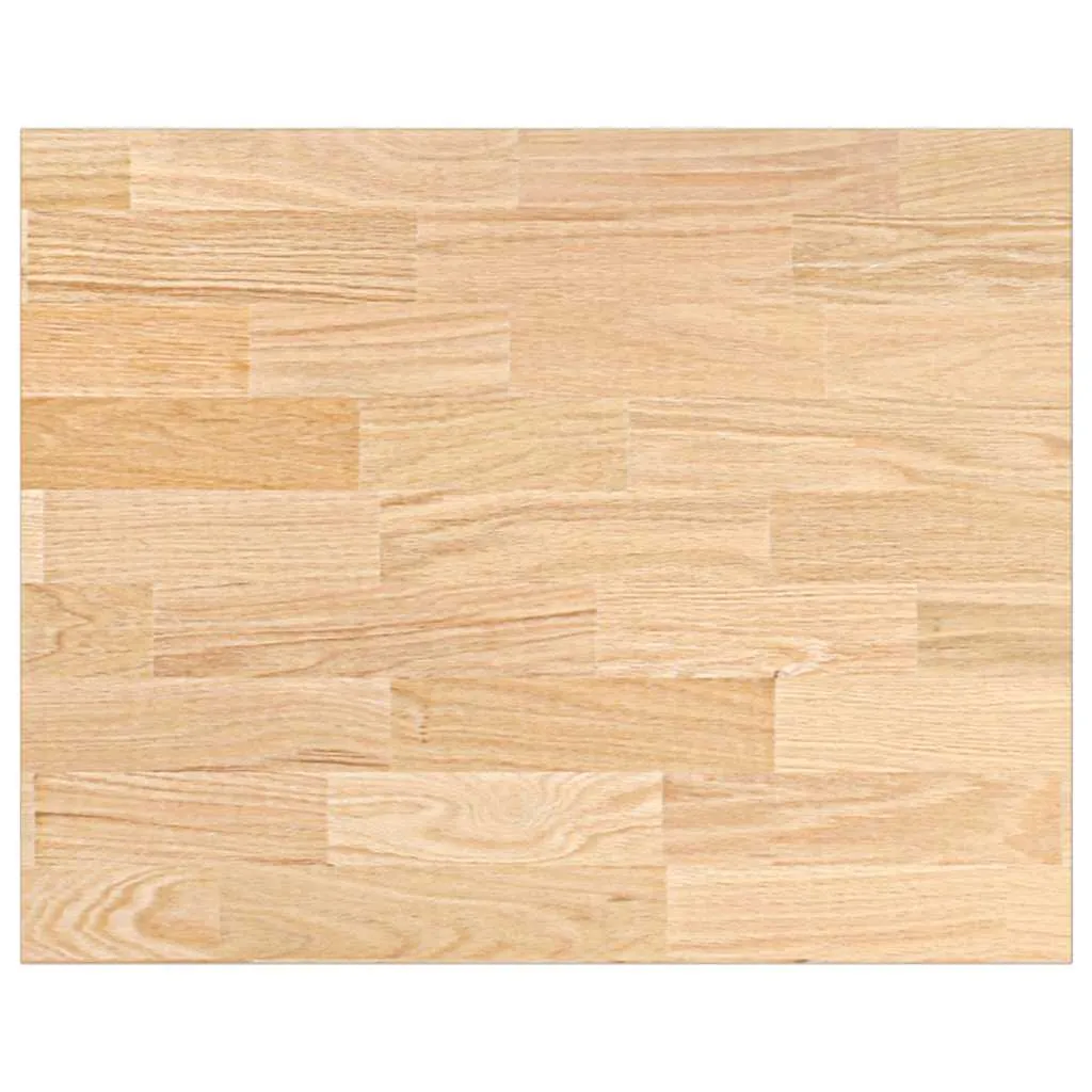 Kitchen Worktop 80x63.5x4 cm Solid Wood Oak Rectangular