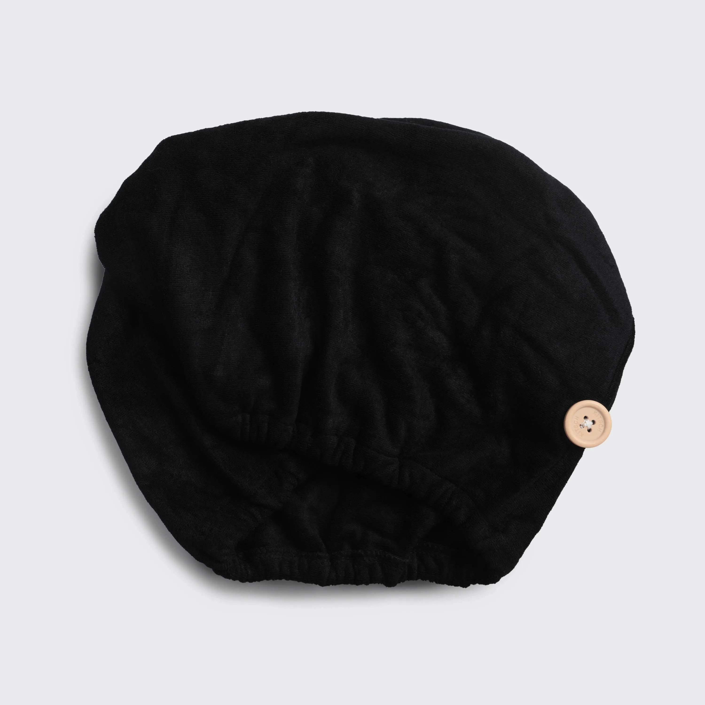 Kitsch Quick Dry Hair Towel Turban- Eco Black