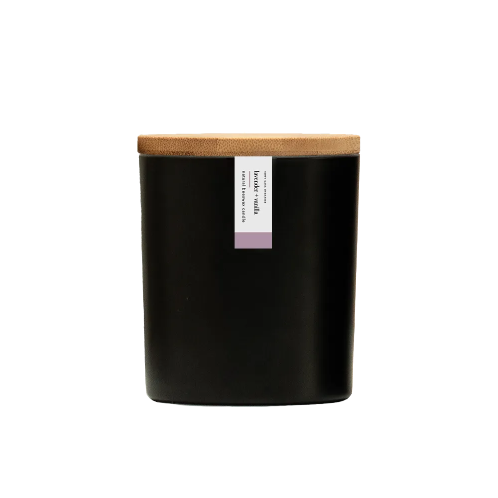 LAVENDER   VANILLA BEESWAX CANDLE | 8.75 OZ