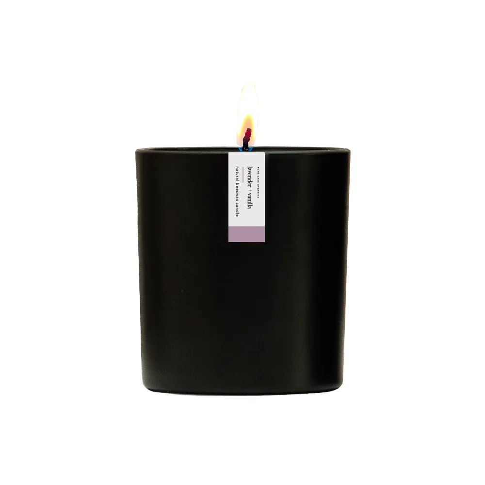 LAVENDER   VANILLA BEESWAX CANDLE | 8.75 OZ