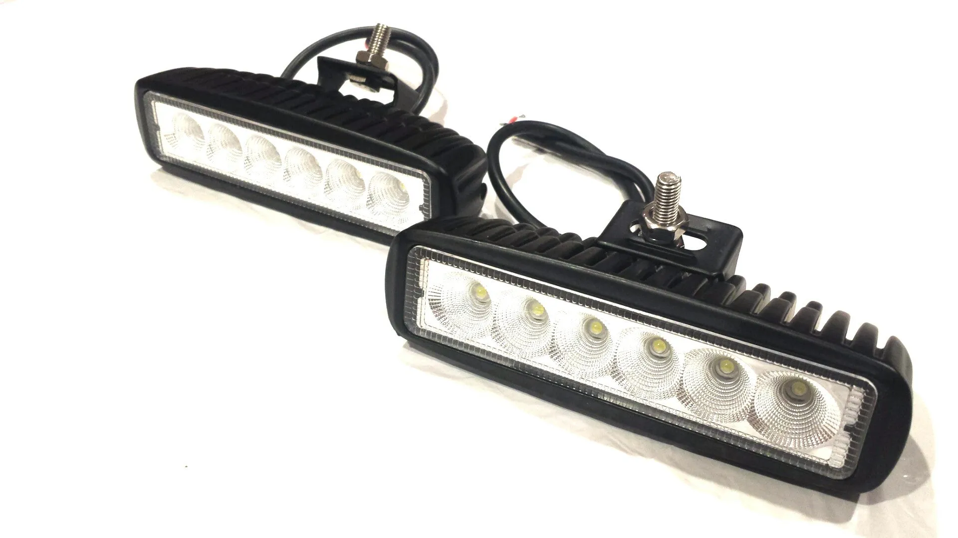 Lobo LED Spreader / Docking Light Set 18W 1320 Lumen White or Black