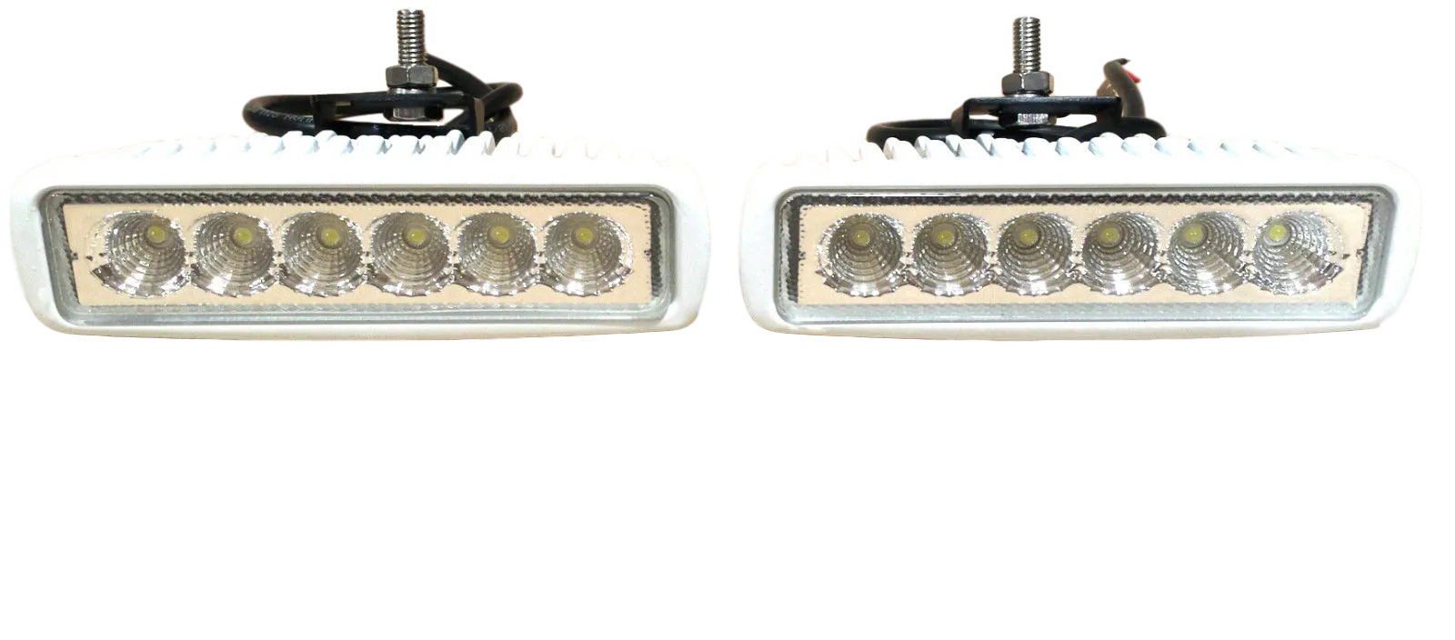 Lobo LED Spreader / Docking Light Set 18W 1320 Lumen White or Black