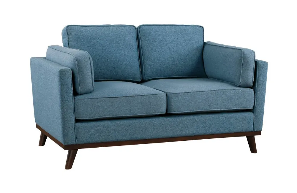 Mani Blue Love Seat