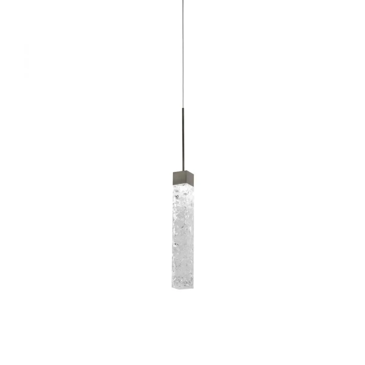 Minx 2 in. LED Pendant Light Nickel Finish