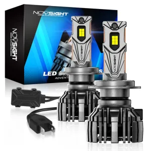 N67 Pro Series | H7 LED Bulbs Intelligent Cooling System 140W 30000LM 6500K | 2 Bulbs