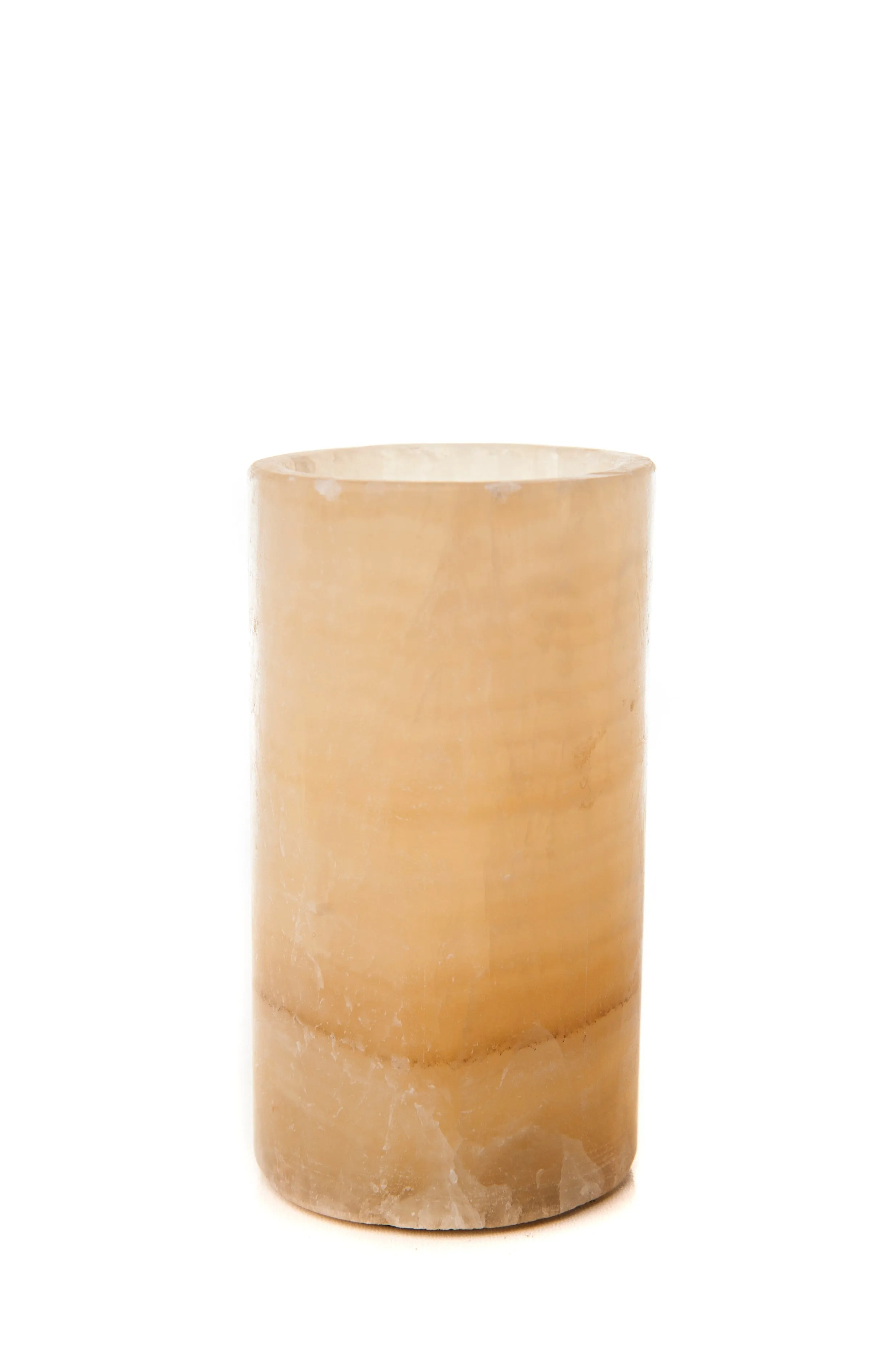 Natural Onyx Stone Candle Holders, 6 ct