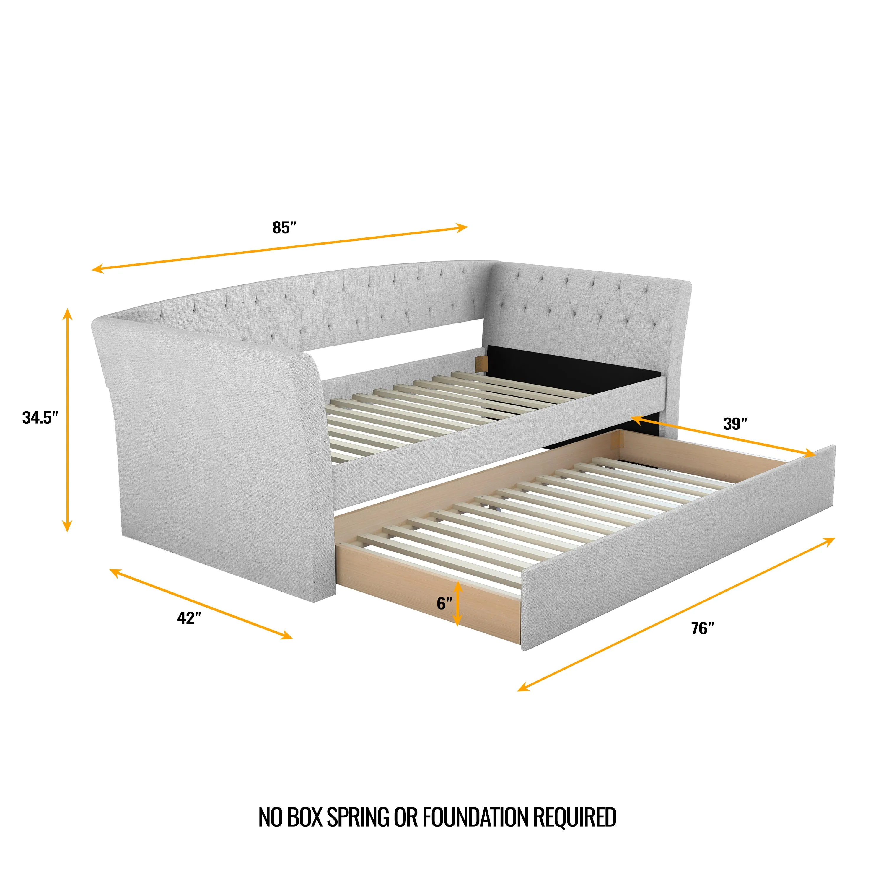 New Castle Daybed with Trundle