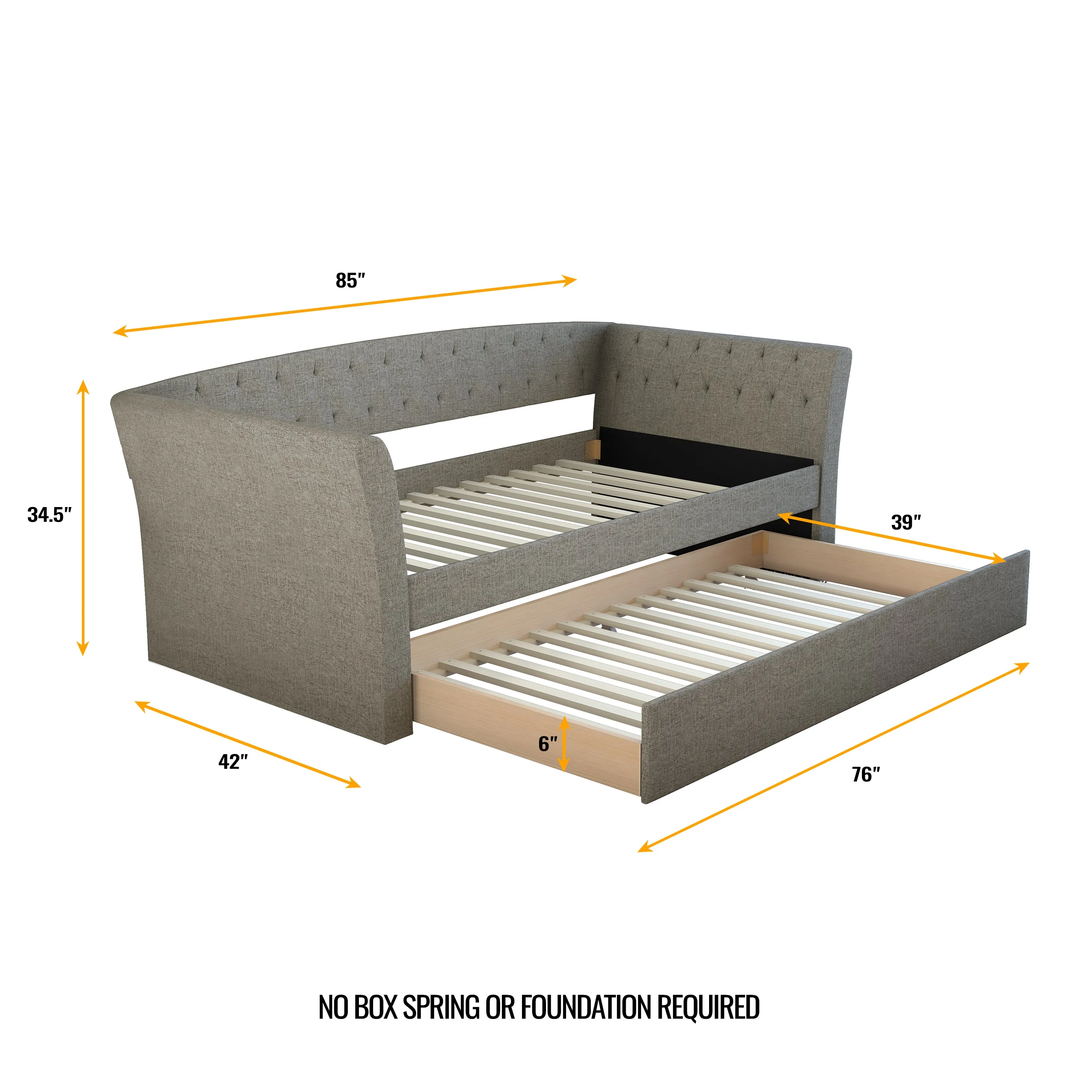 New Castle Daybed with Trundle