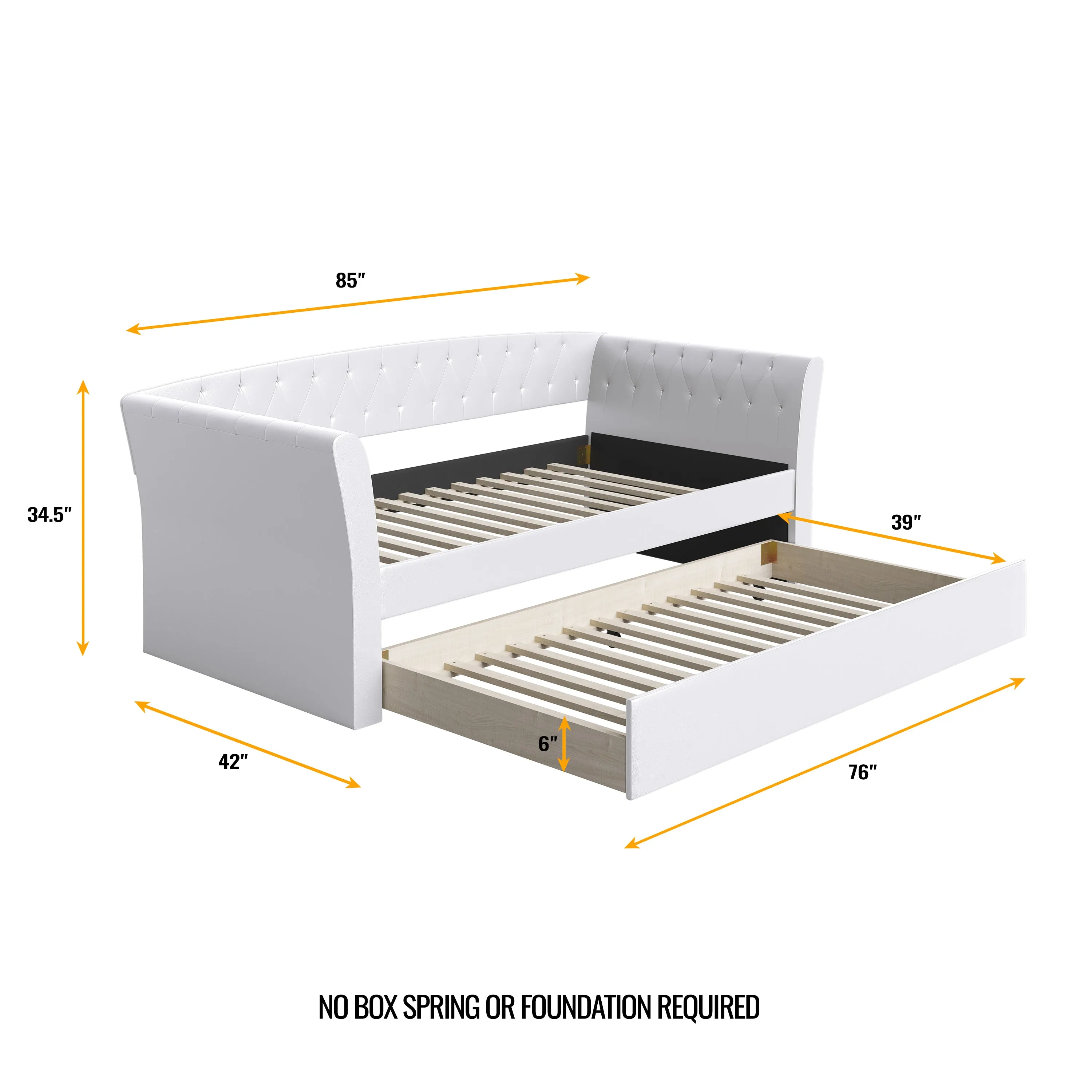 New Castle Daybed with Trundle