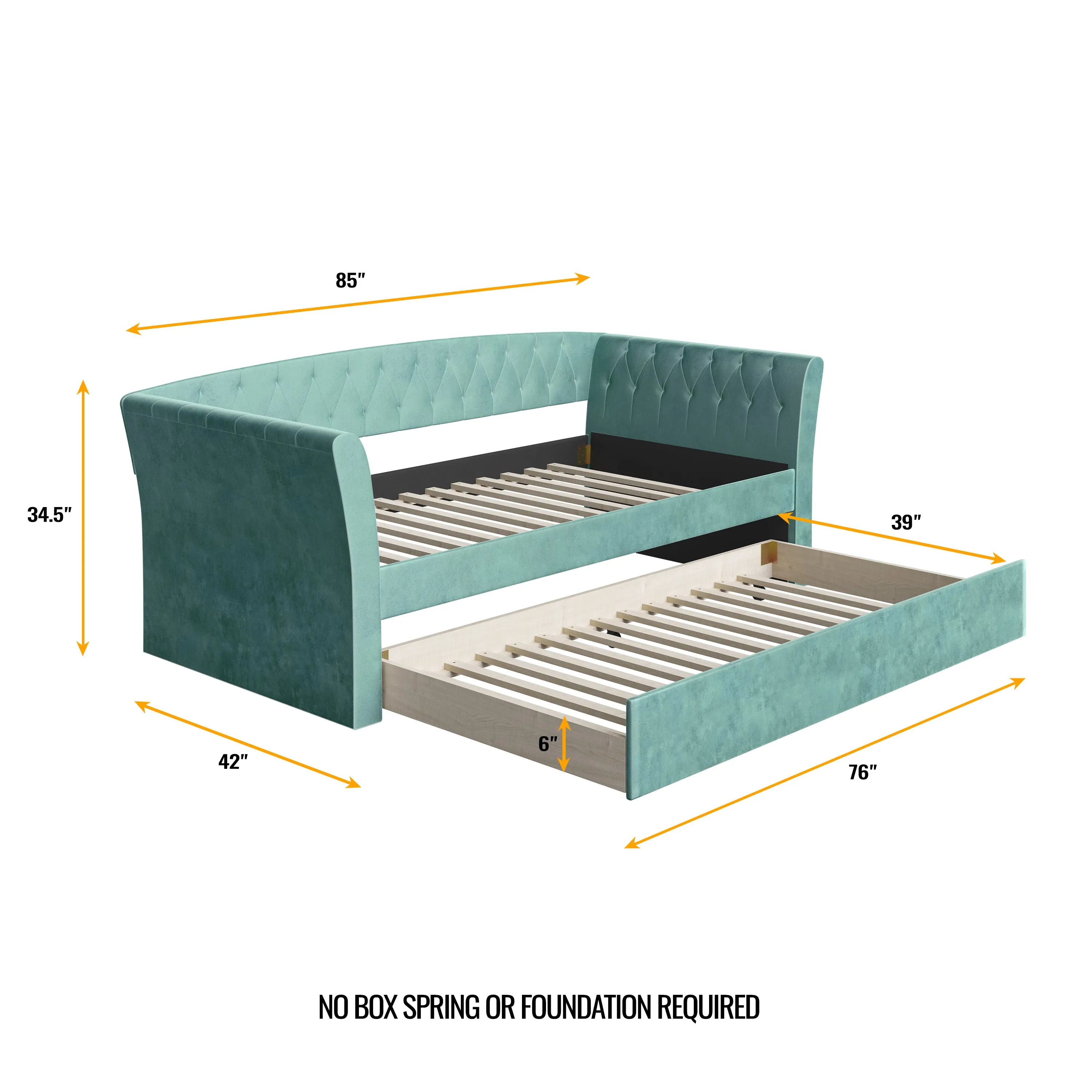 New Castle Daybed with Trundle