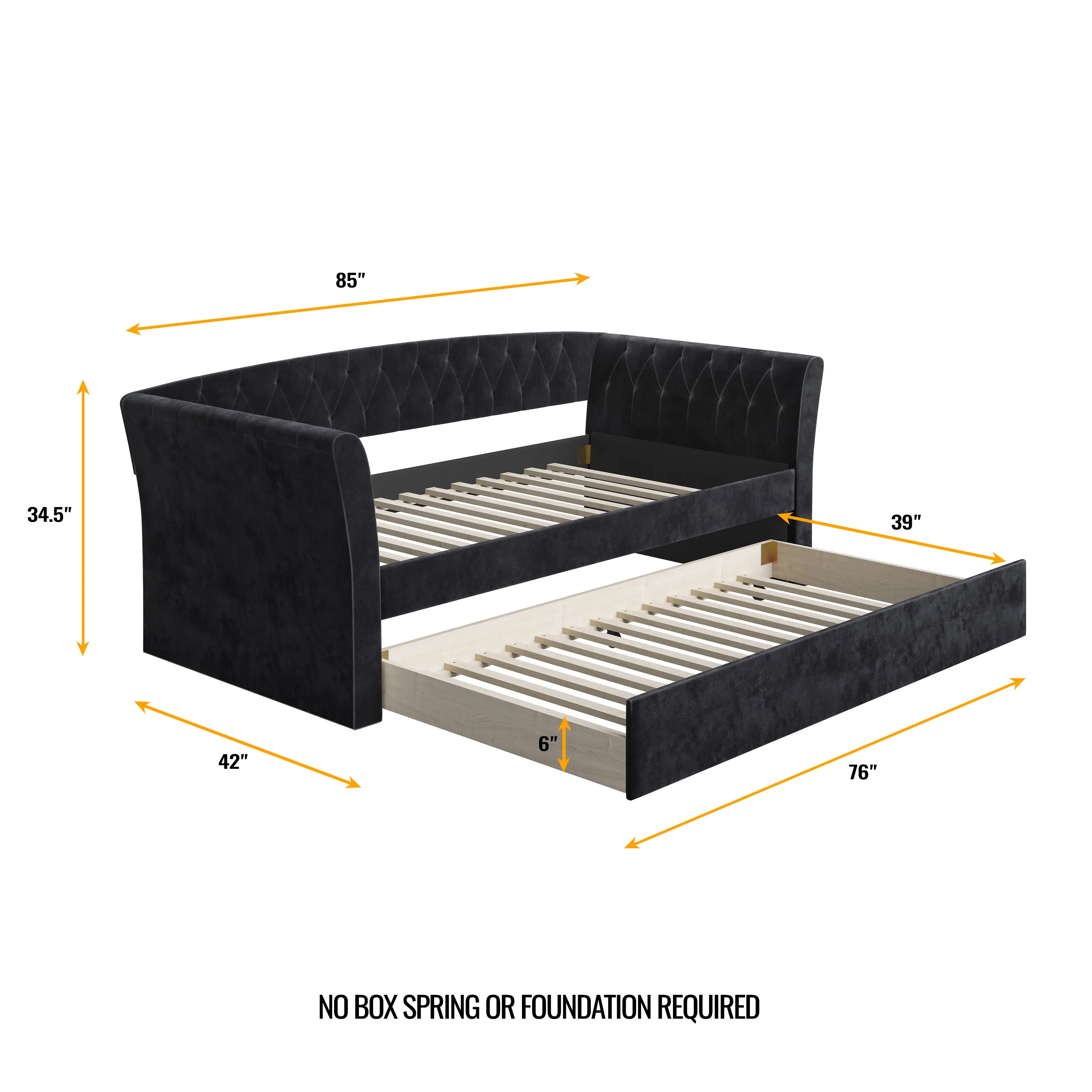 New Castle Daybed with Trundle