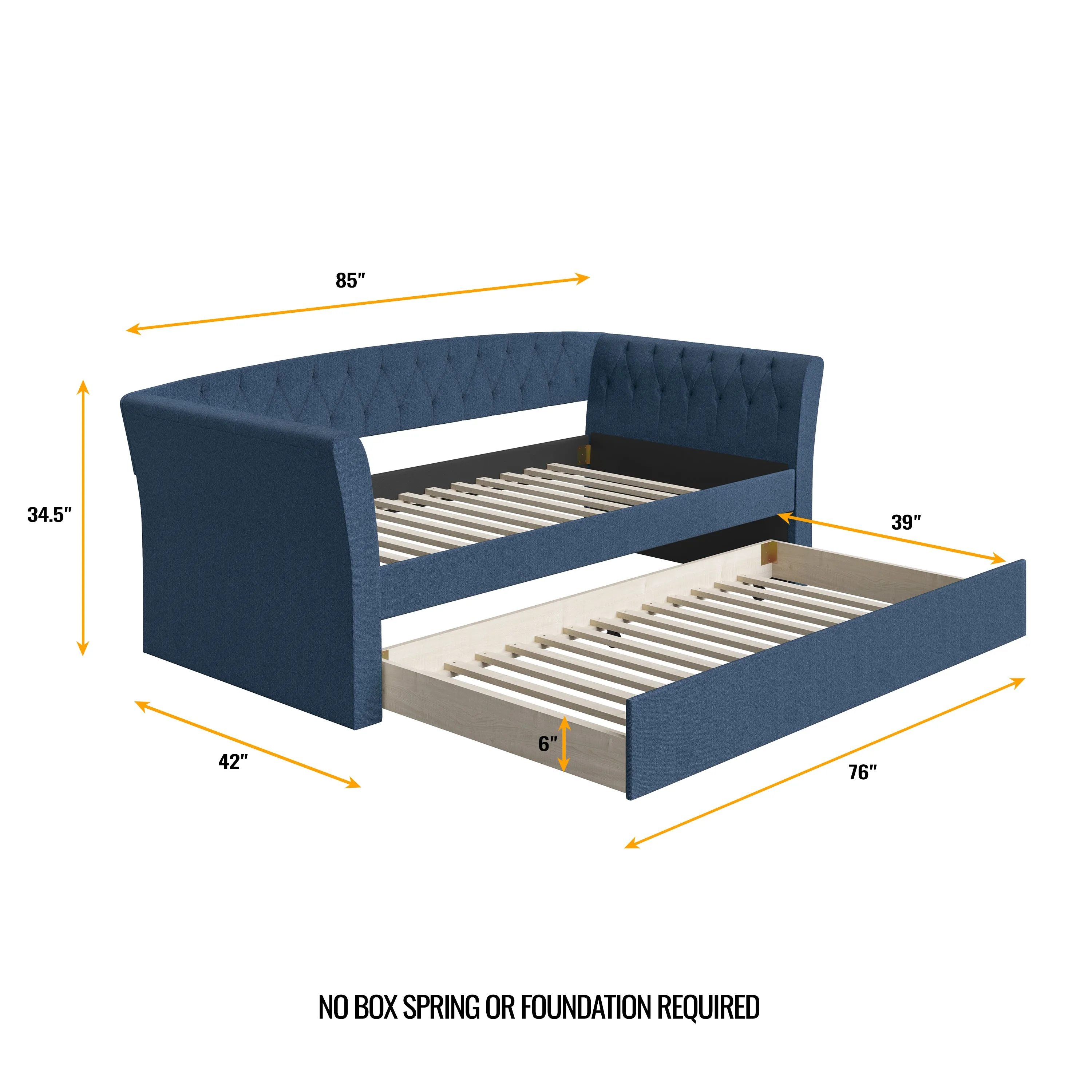 New Castle Daybed with Trundle