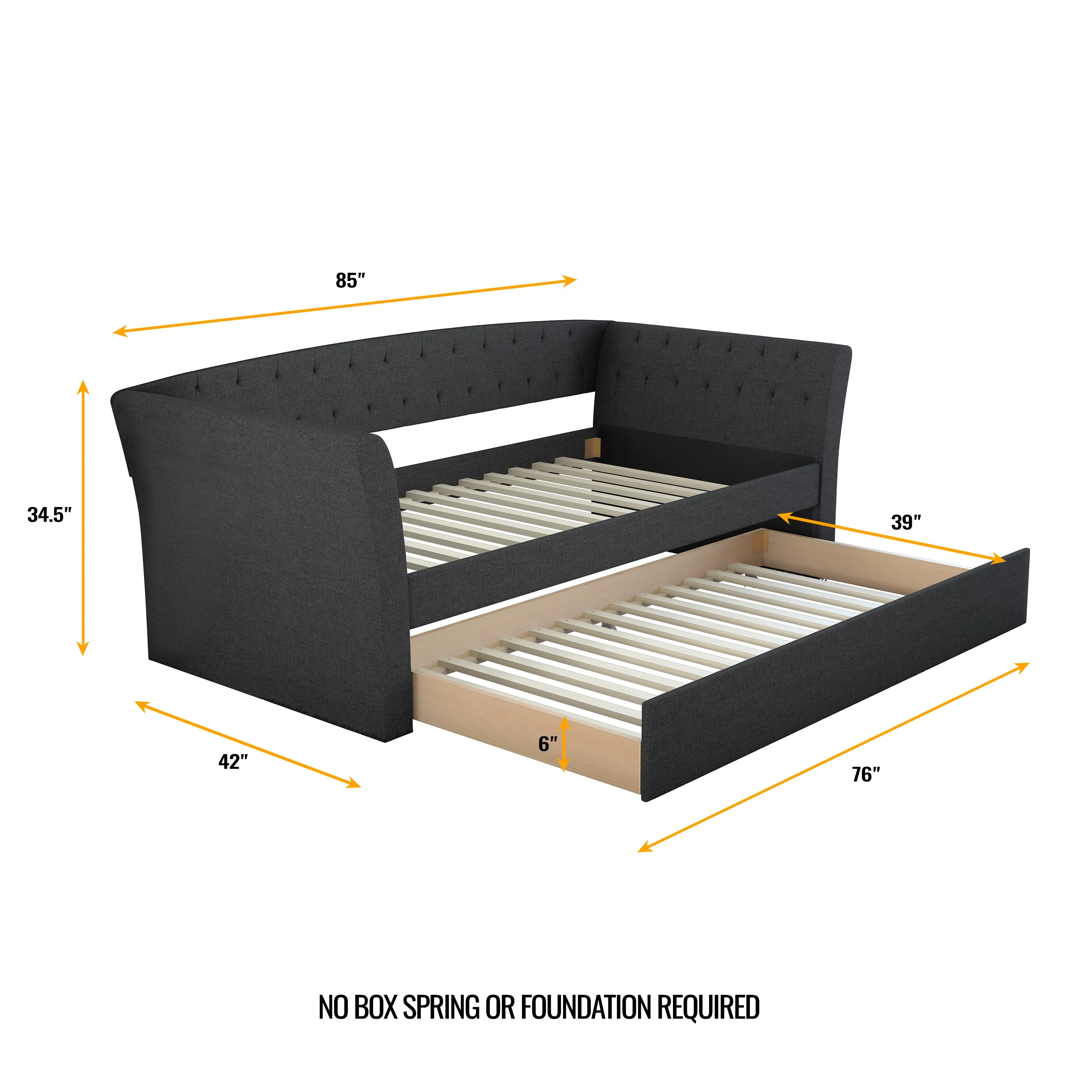 New Castle Daybed with Trundle