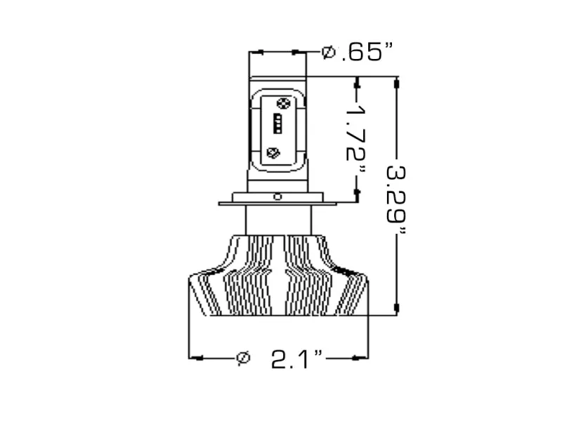 Oracle Lighting Technologies H7  LED Headlight Bulbs