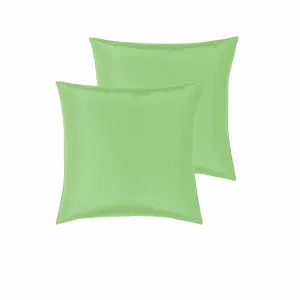 PepperMIll Satin European Pillowcases ( Pair ) APPLE