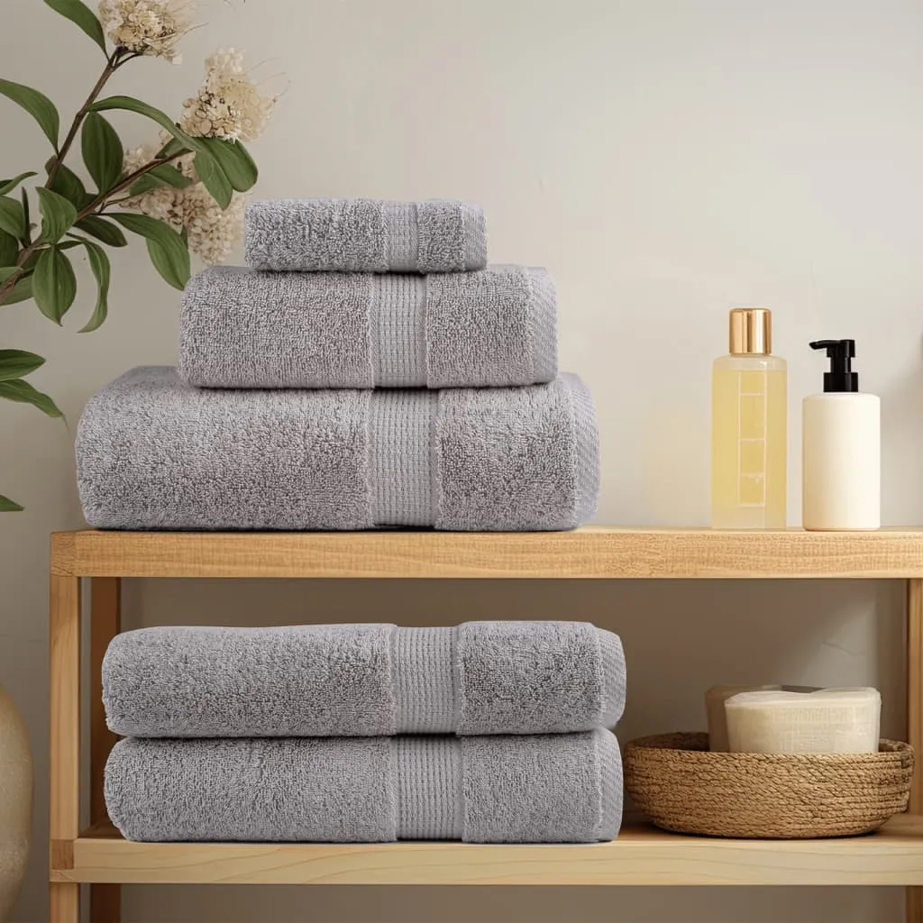 Premium Sauna Towels SOLUND 2pcs Grey 80x200cm 600gsm